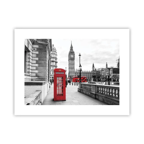 Poster - London, ohne Zweifel - 40x30 cm