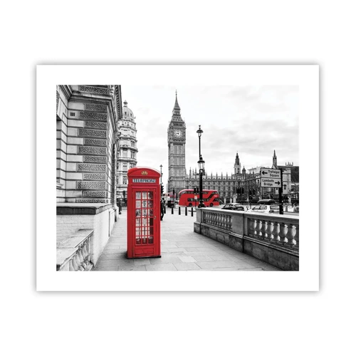 Poster - London, ohne Zweifel - 50x40 cm