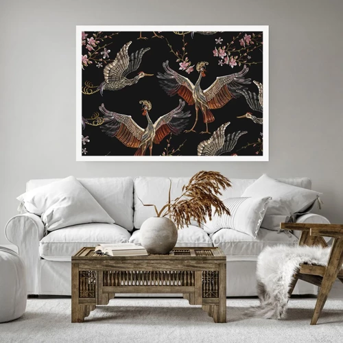 Poster - Märchenvogel - 40x30 cm