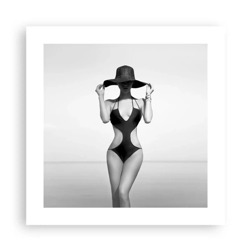 Poster - Mein Name ist: Eleganz - 40x40 cm