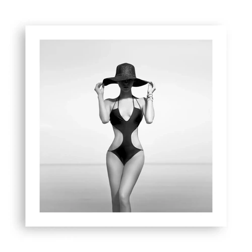 Poster - Mein Name ist: Eleganz - 50x50 cm