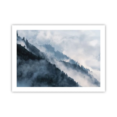 Poster - Mystik der Berge - 70x50 cm