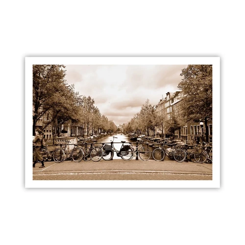 Poster - Niederländische Atmosphäre - 91x61 cm