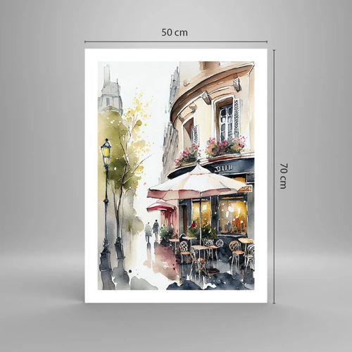 Poster - Pariser Morgen - 50x70 cm