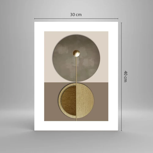 Poster - Perfekte Balance - 30x40 cm