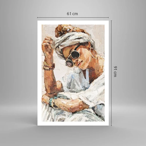 Poster - Porträt in voller Sonne - 61x91 cm