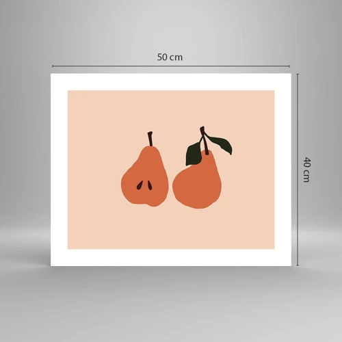 Poster - Pure Süße - 50x40 cm