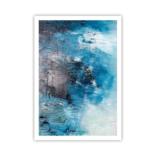 Poster - Rhapsodie in Blau - 70x100 cm