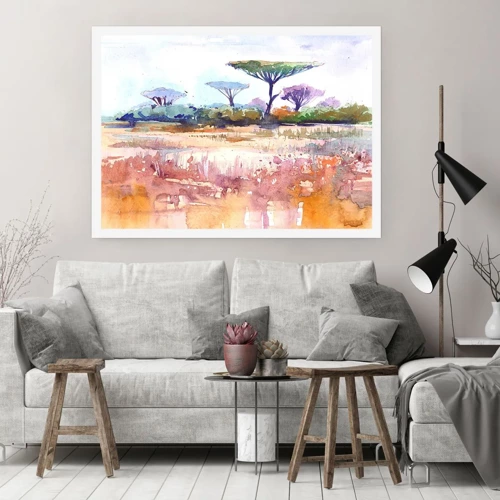 Poster - Savannah-Farben - 50x40 cm