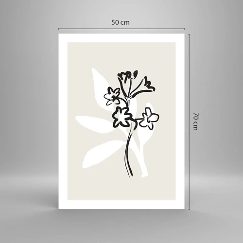 Poster - Skizze für das Herbarium - 50x70 cm