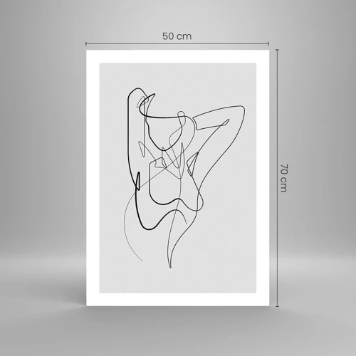 Poster - So, wie du wirklich bist ... - 50x70 cm