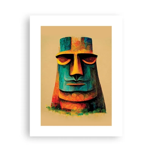 Poster - Statuenhaft und sympathisch - 30x40 cm