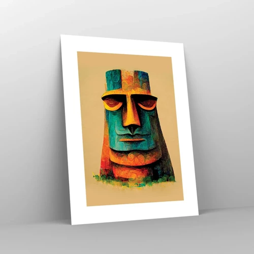 Poster - Statuenhaft und sympathisch - 30x40 cm