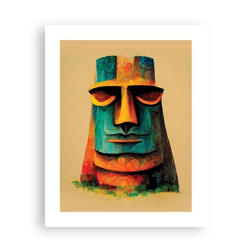 Poster - Statuenhaft und sympathisch - 40x50 cm