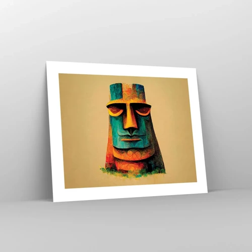 Poster - Statuenhaft und sympathisch - 50x40 cm