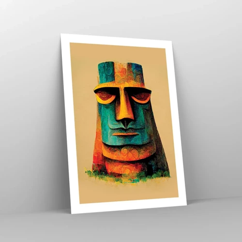 Poster - Statuenhaft und sympathisch - 50x70 cm