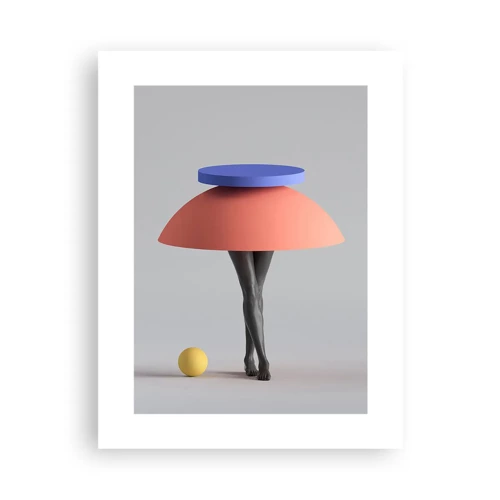 Poster - Surrealistische Komposition - 30x40 cm