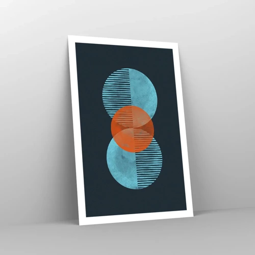 Poster - Symmetrische Komposition - 61x91 cm