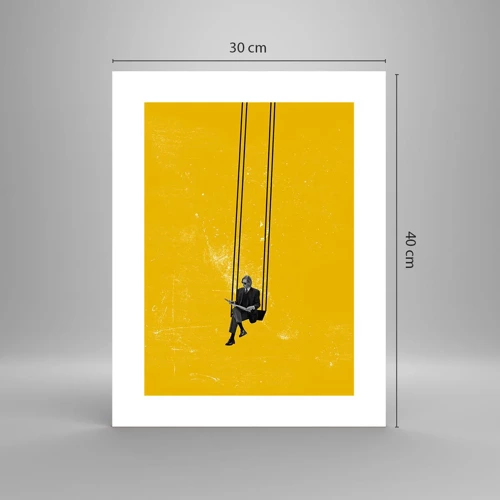 Poster - Tag wie jeder andere - 30x40 cm