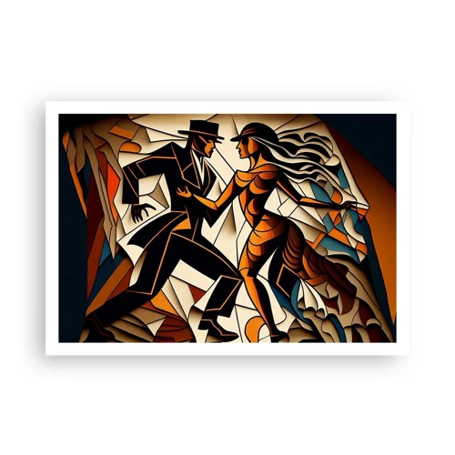 Poster - Tanz der Passion und Leidenschaft - 100x70 cm