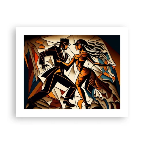 Poster - Tanz der Passion und Leidenschaft - 50x40 cm