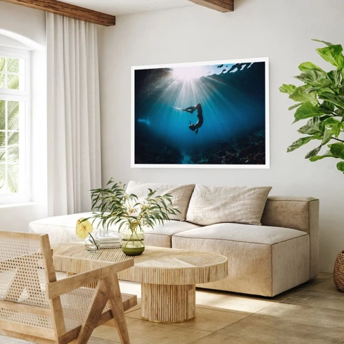 Poster - Tanz unter Wasser - 40x30 cm
