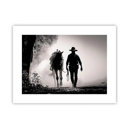 Poster - Texas-Morgen - 40x30 cm