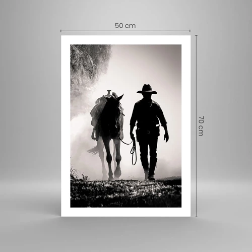 Poster - Texas-Morgen - 50x70 cm