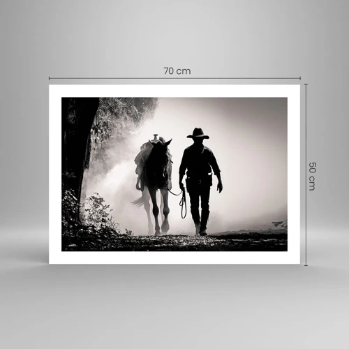 Poster - Texas-Morgen - 70x50 cm