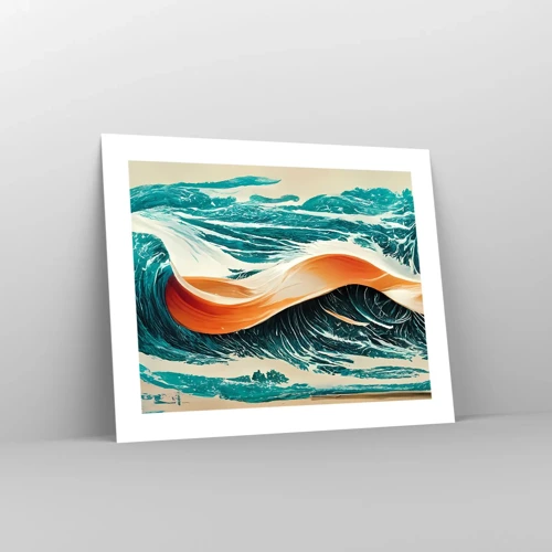 Poster - Traum eines Surfers - 50x40 cm