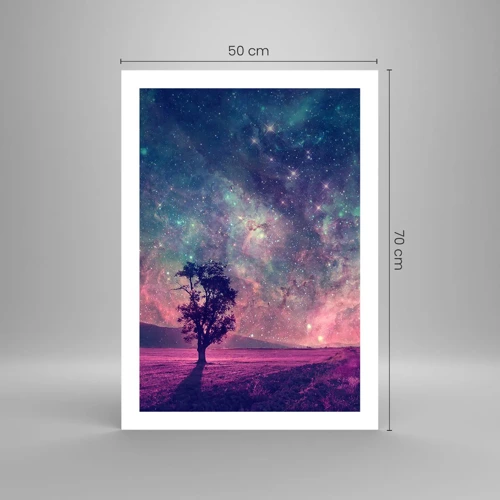 Poster - Unter dem magischen Himmel - 50x70 cm