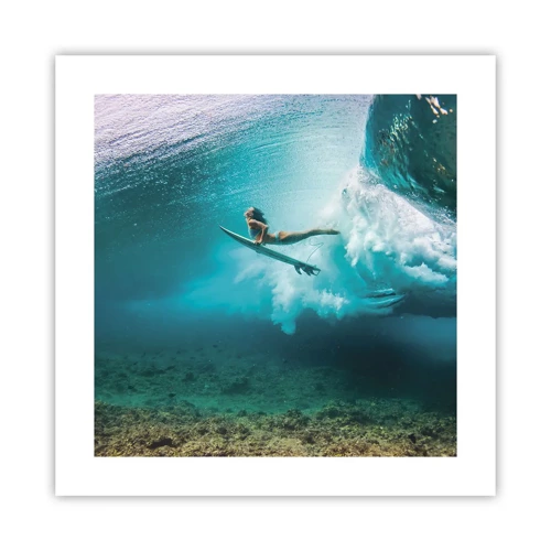 Poster - Unterwasserwelt - 40x40 cm