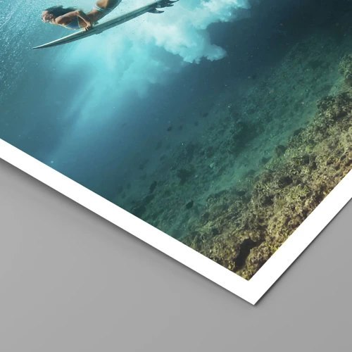 Poster - Unterwasserwelt - 40x40 cm