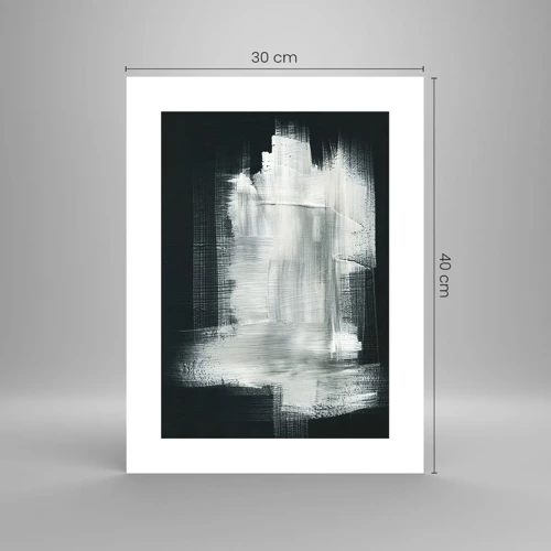 Poster - Vertikal und horizontal gewebt - 30x40 cm