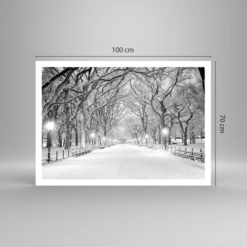 Poster - Vier Jahreszeiten - Winter - 100x70 cm