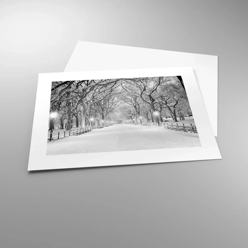 Poster - Vier Jahreszeiten - Winter - 40x30 cm