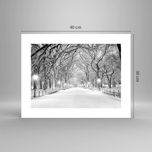 Poster - Vier Jahreszeiten - Winter - 40x30 cm