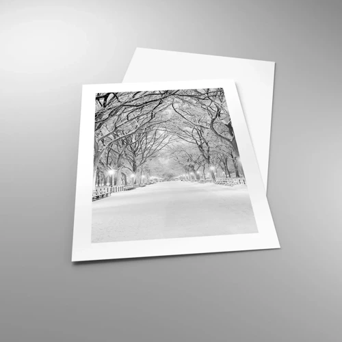 Poster - Vier Jahreszeiten - Winter - 40x50 cm