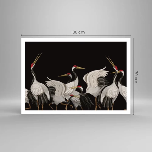 Poster - Vogelsachen - 100x70 cm