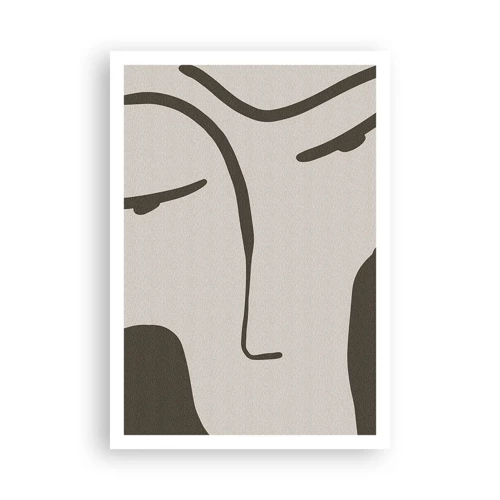 Poster - Wie ein Modigliani-Gemälde - 70x100 cm