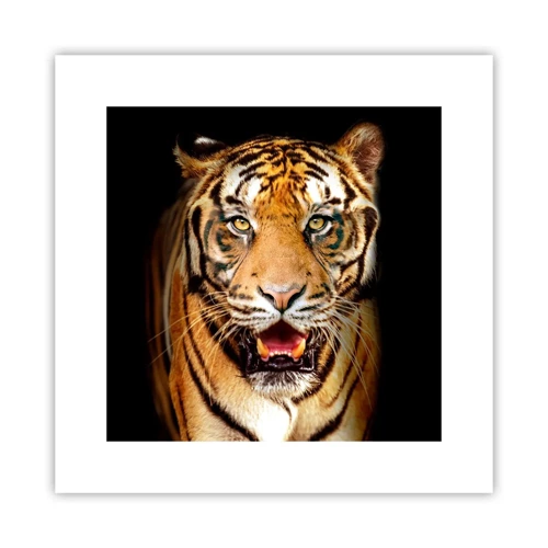 Poster - Wild im Herzen - 30x30 cm