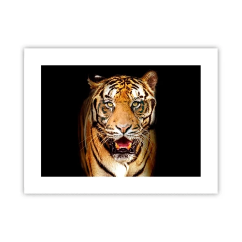 Poster - Wild im Herzen - 40x30 cm