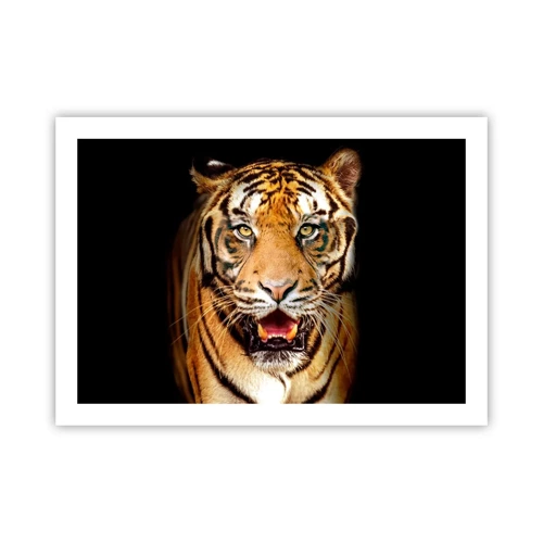 Poster - Wild im Herzen - 70x50 cm