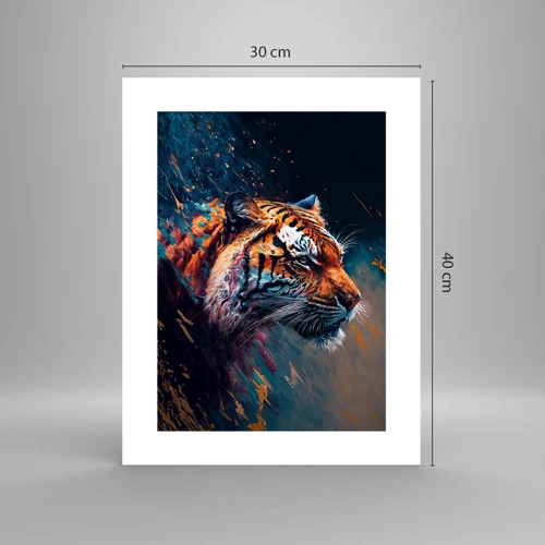 Poster - Wilde Schönheit - 30x40 cm