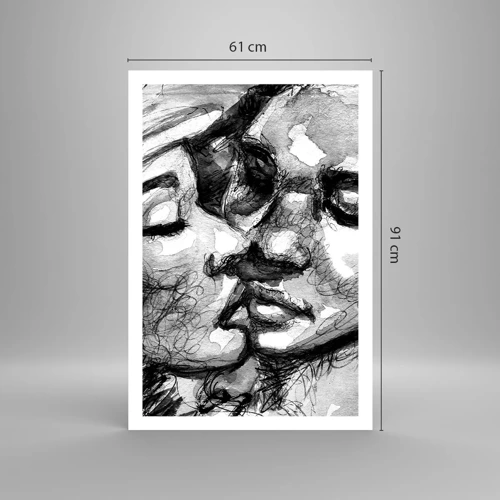 Poster - Zärtlicher Moment - 61x91 cm