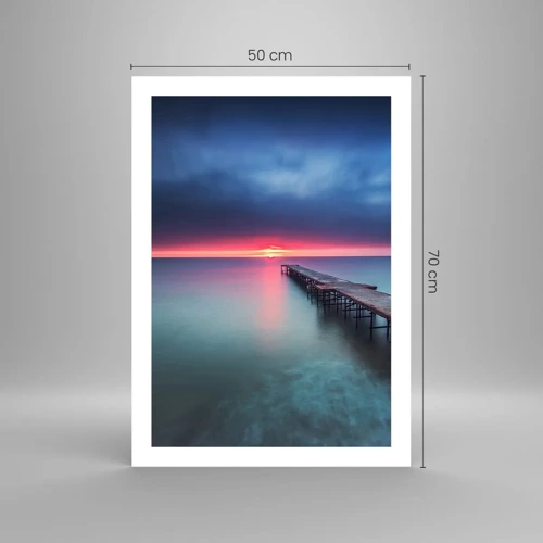 Poster - Zwischen Himmel und Erde - 50x70 cm