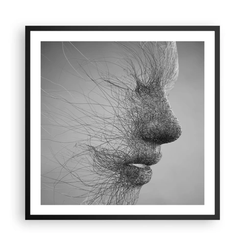 Poster in einem schwarzem Rahmen - Der Geist des Windes - 60x60 cm