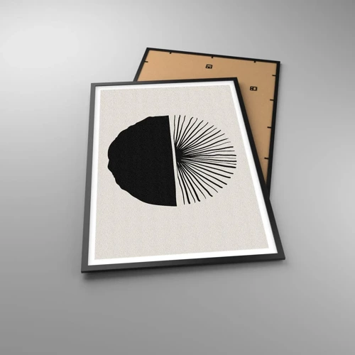 Poster in einem schwarzem Rahmen - Eine Reihe von Möglichkeiten - 61x91 cm