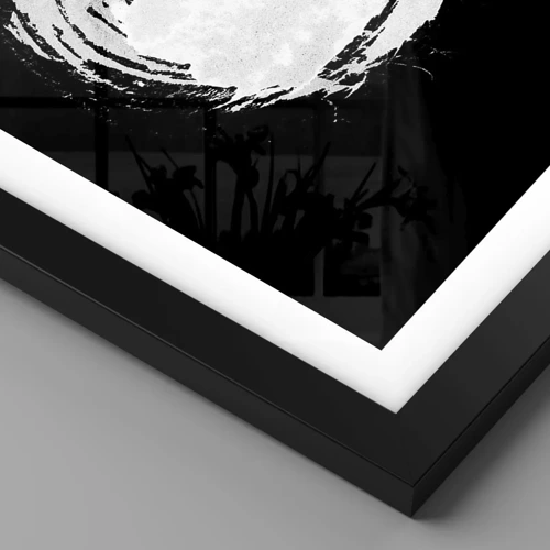 Poster in einem schwarzem Rahmen - Gute Möglichkeit - 100x70 cm