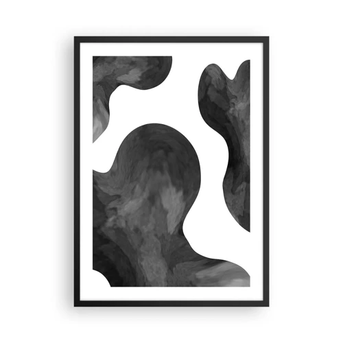 Poster in einem schwarzem Rahmen - Milchstraße - 50x70 cm